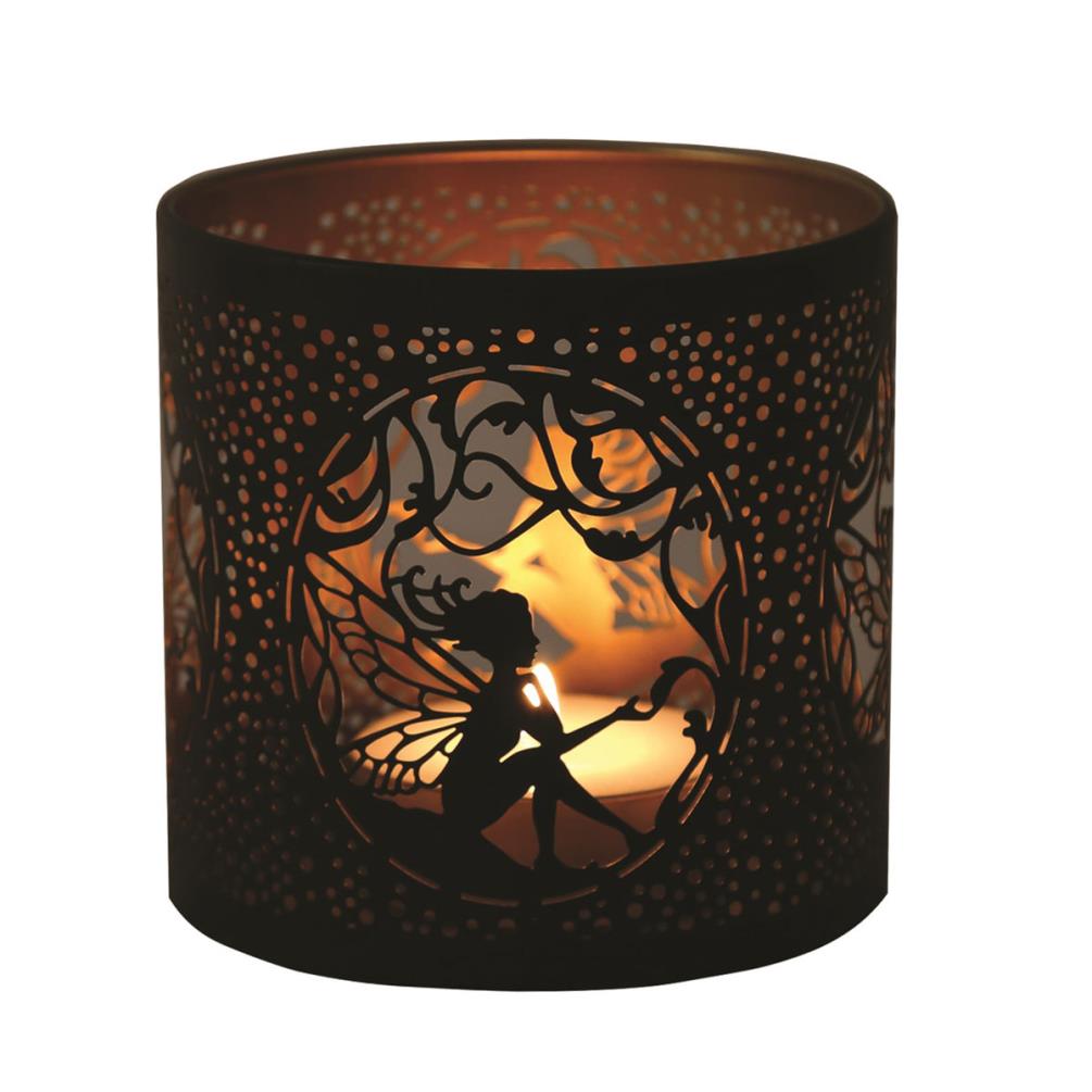 Aroma Black & Gold Fairy Jar Sleeve & Wax Melt Warmer Extra Image 2